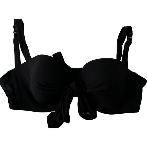 NWOT Coco Reef Black Five Way Bra Sized Underwire Bikini Top (32/34 DD) - Picture 7 of 16